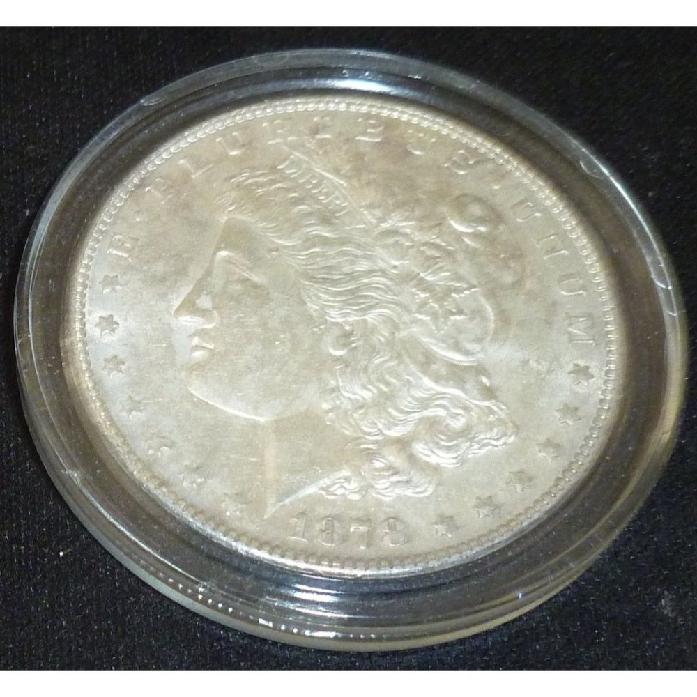 1878 s Morgan Silver Dollar High Grade - Picture 6 of 6